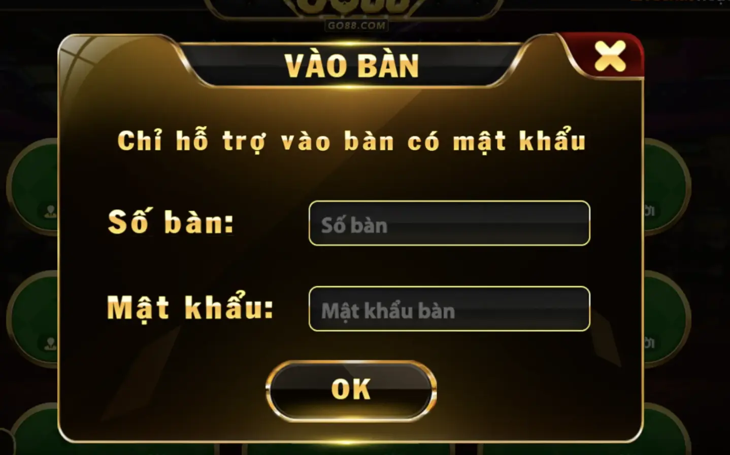 Không gian lận khi tham gia Phỏm Go88 android