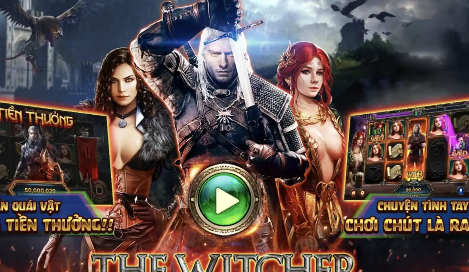 Tham gia The Witchers tại Go88 với nhiều điều hấp dẫn