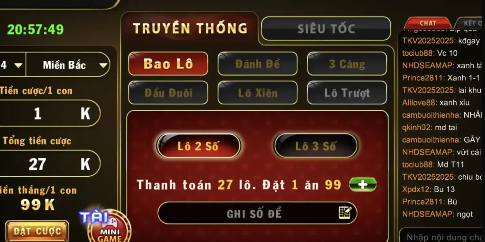 Nhiều giải thưởng hấp dẫn trong lô đề Go88