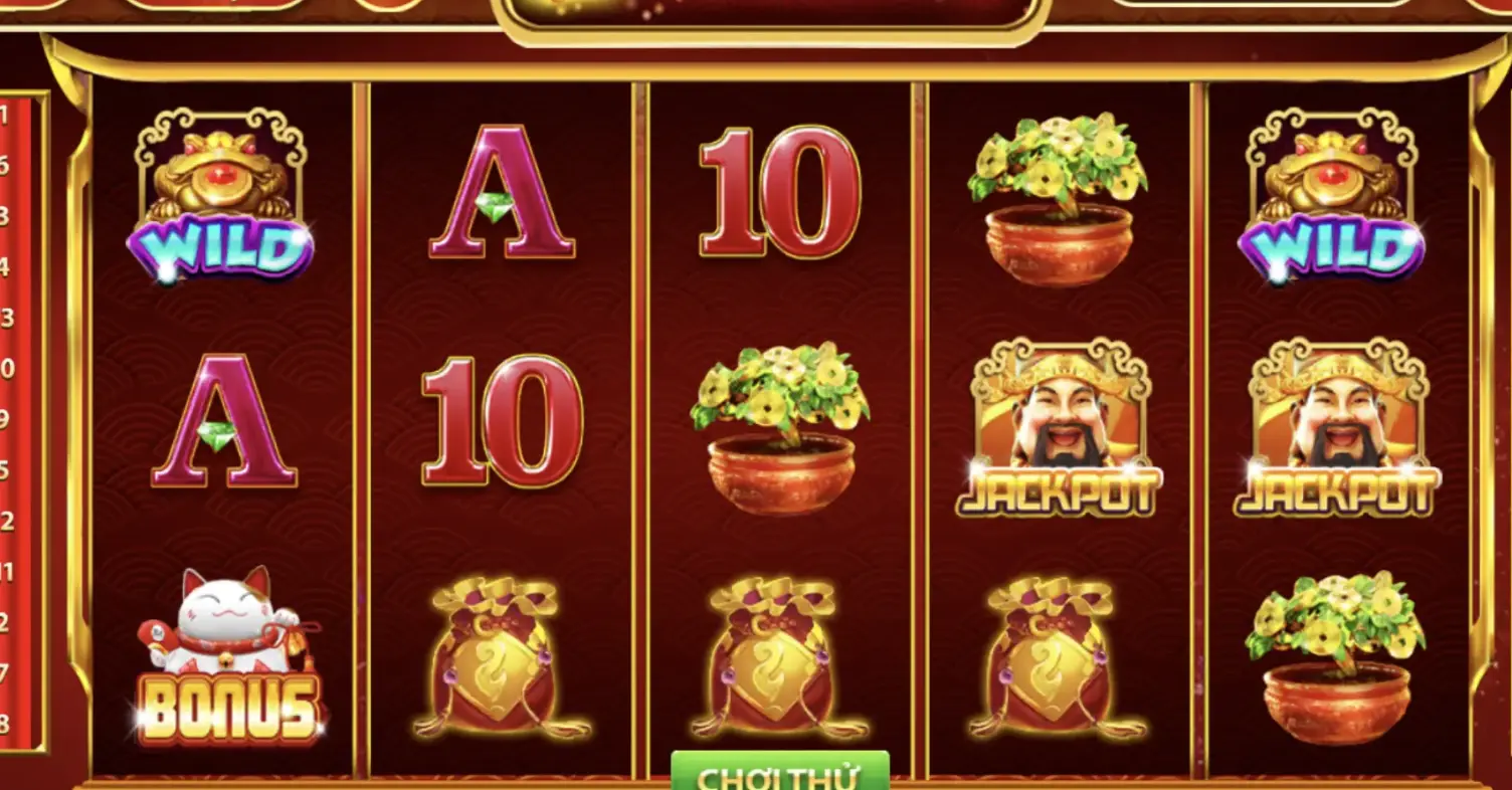 Go88 cung cấp sân chơi slots Thần tài uy tín