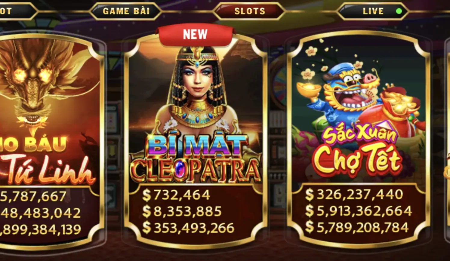 Bí Mật Cleopatra hấp dẫn tại Go88