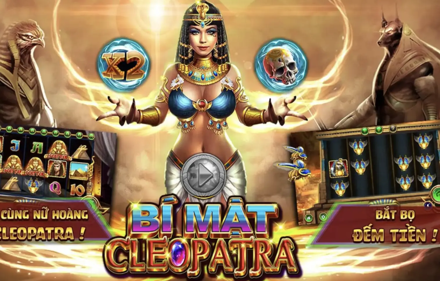 Cách chơi Bí Mật Cleopatra đơn giản khi tham gia tại Go88