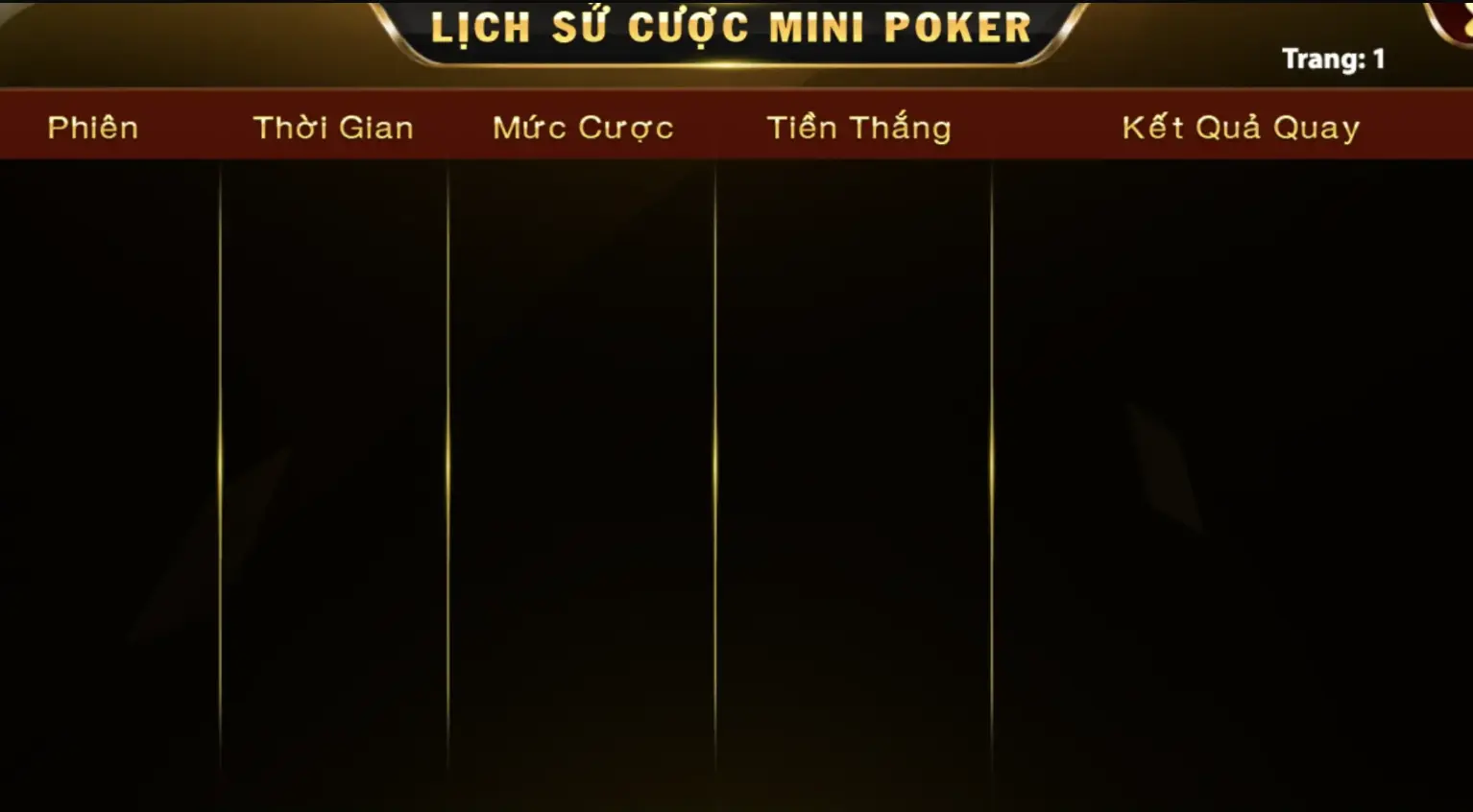 Nhiều thuật ngữ trong Mini Poker Go 88