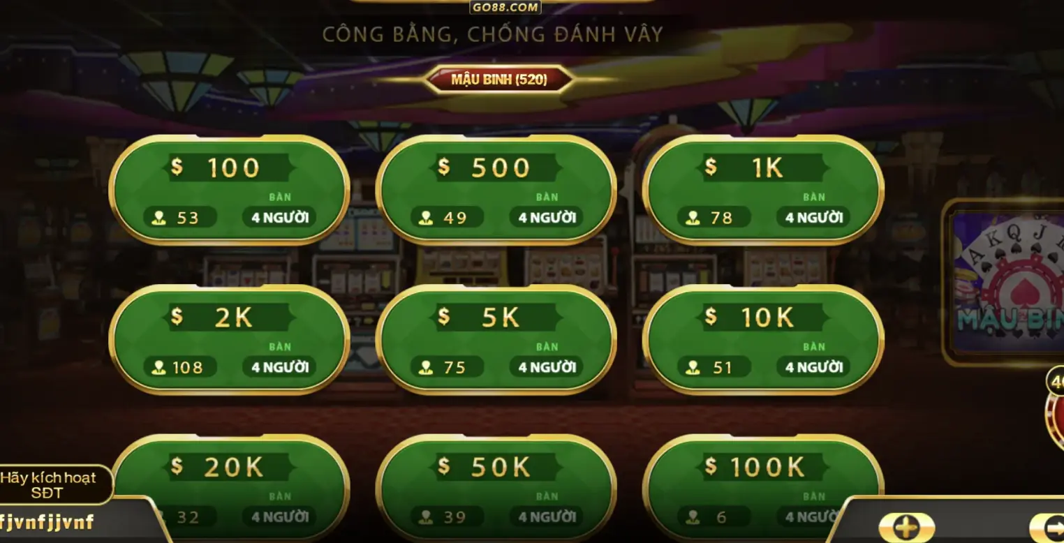 Hiểu rõ các thuật ngữ trong game Mậu Binh Go88