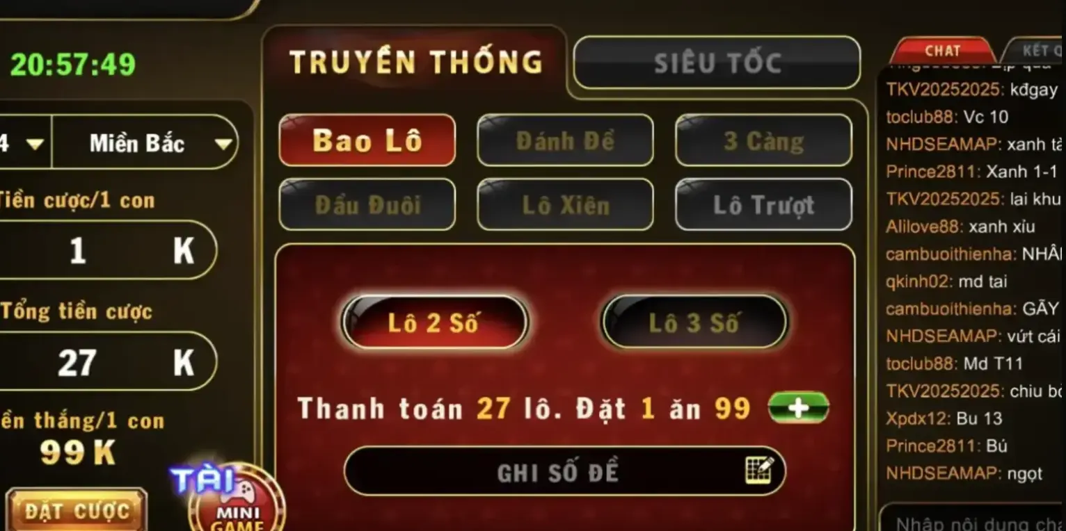 Go88 minh bạch trong lô đề 3 cảng