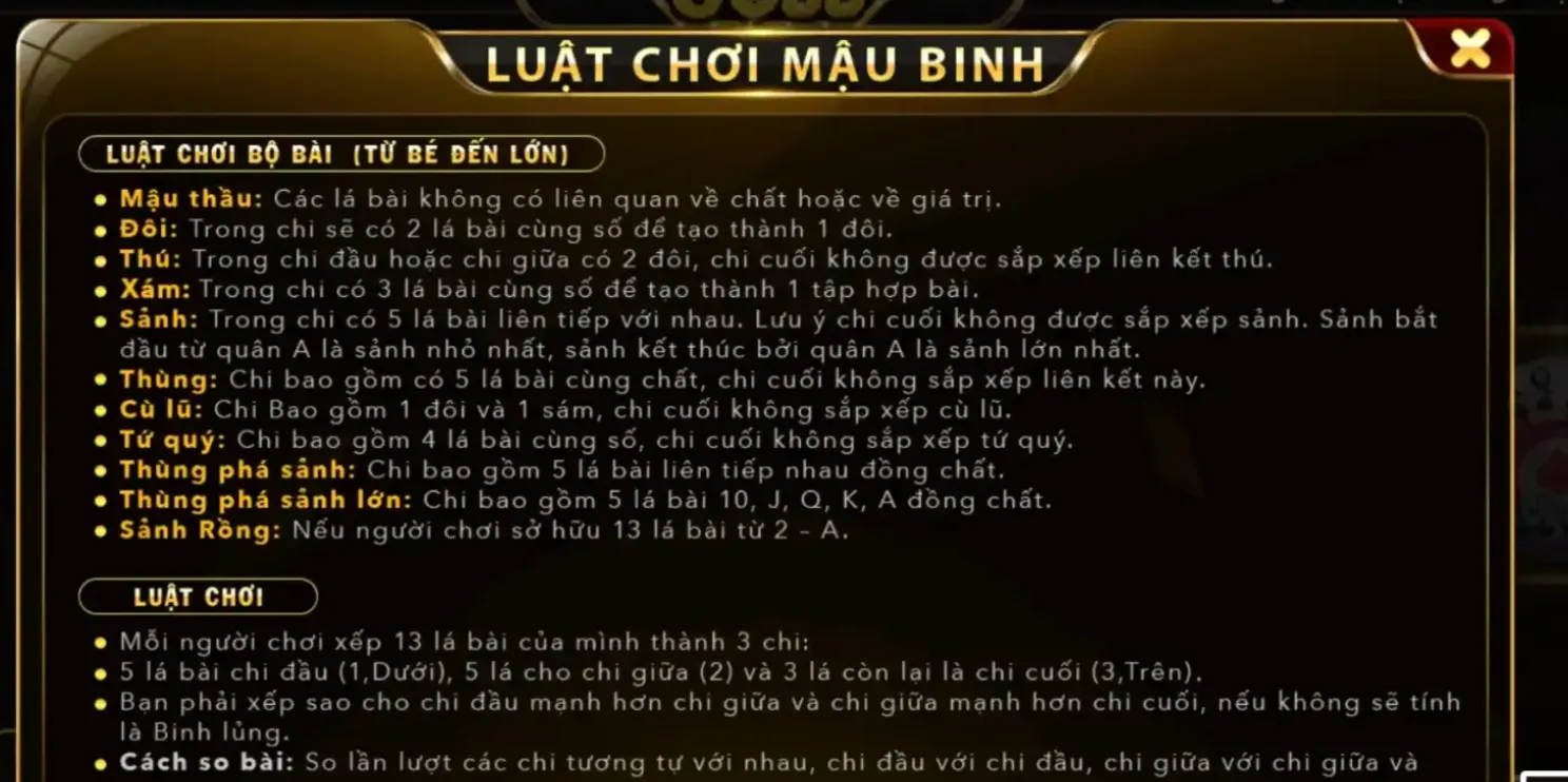 Sảnh rồng tại Mậu binh Go88