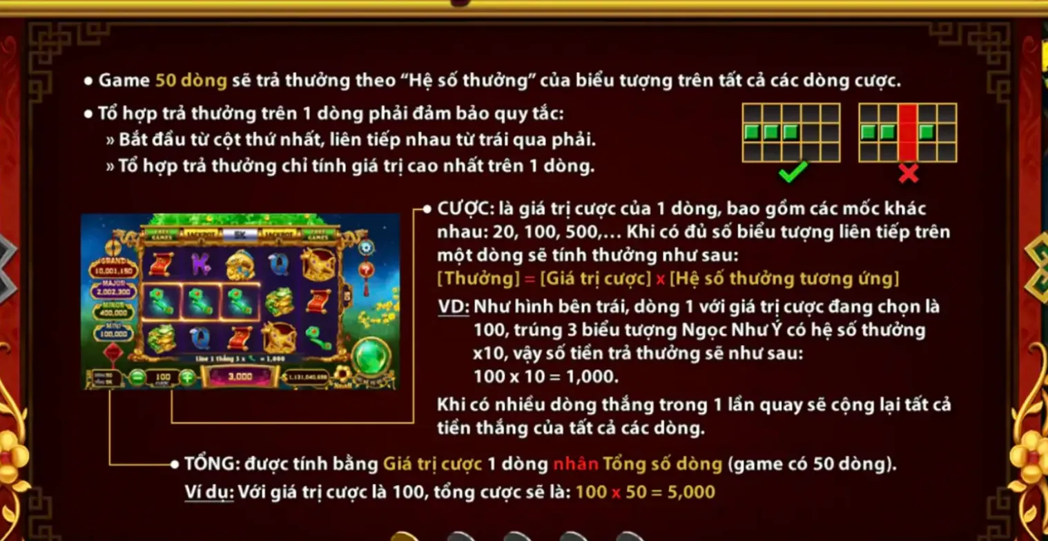 Jackpot khủng tại Cung Hỷ Phát Tài Go88