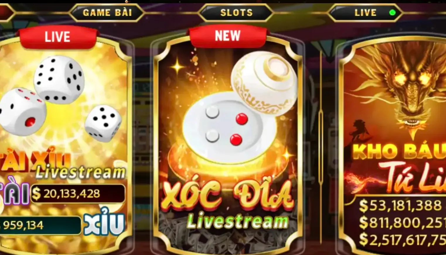 Xóc Đĩa Livestream với loạt ưu điểm tại Go88