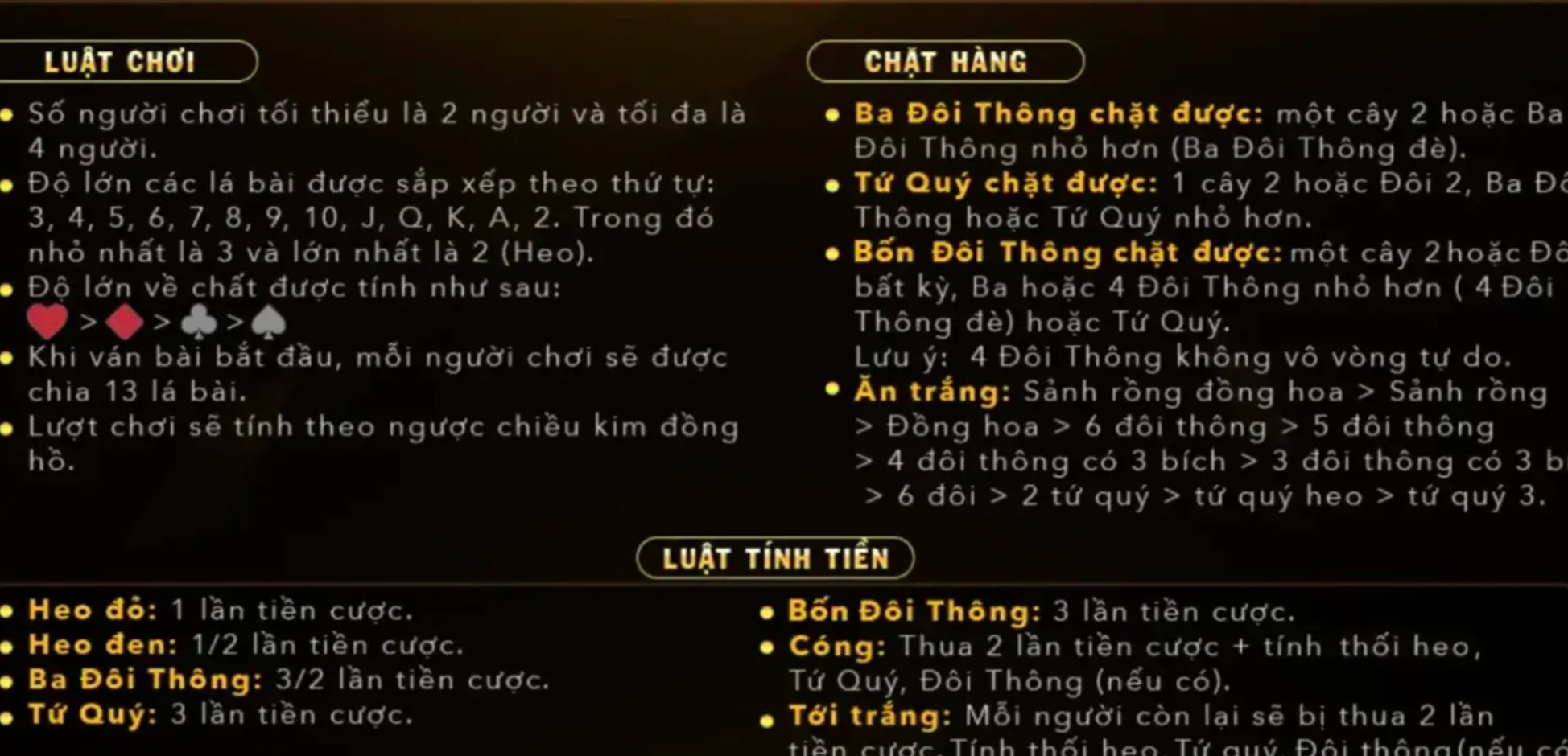 Trả thưởng minh bạch trong Tiến Lên Đếm Lá Go88