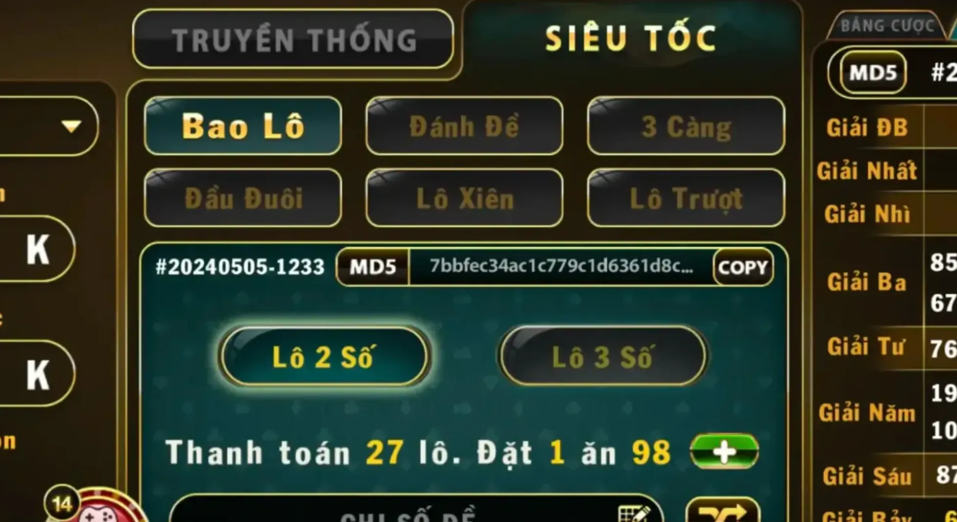                  Nắm rõ các lưu ý khi đánh bao lô Go88