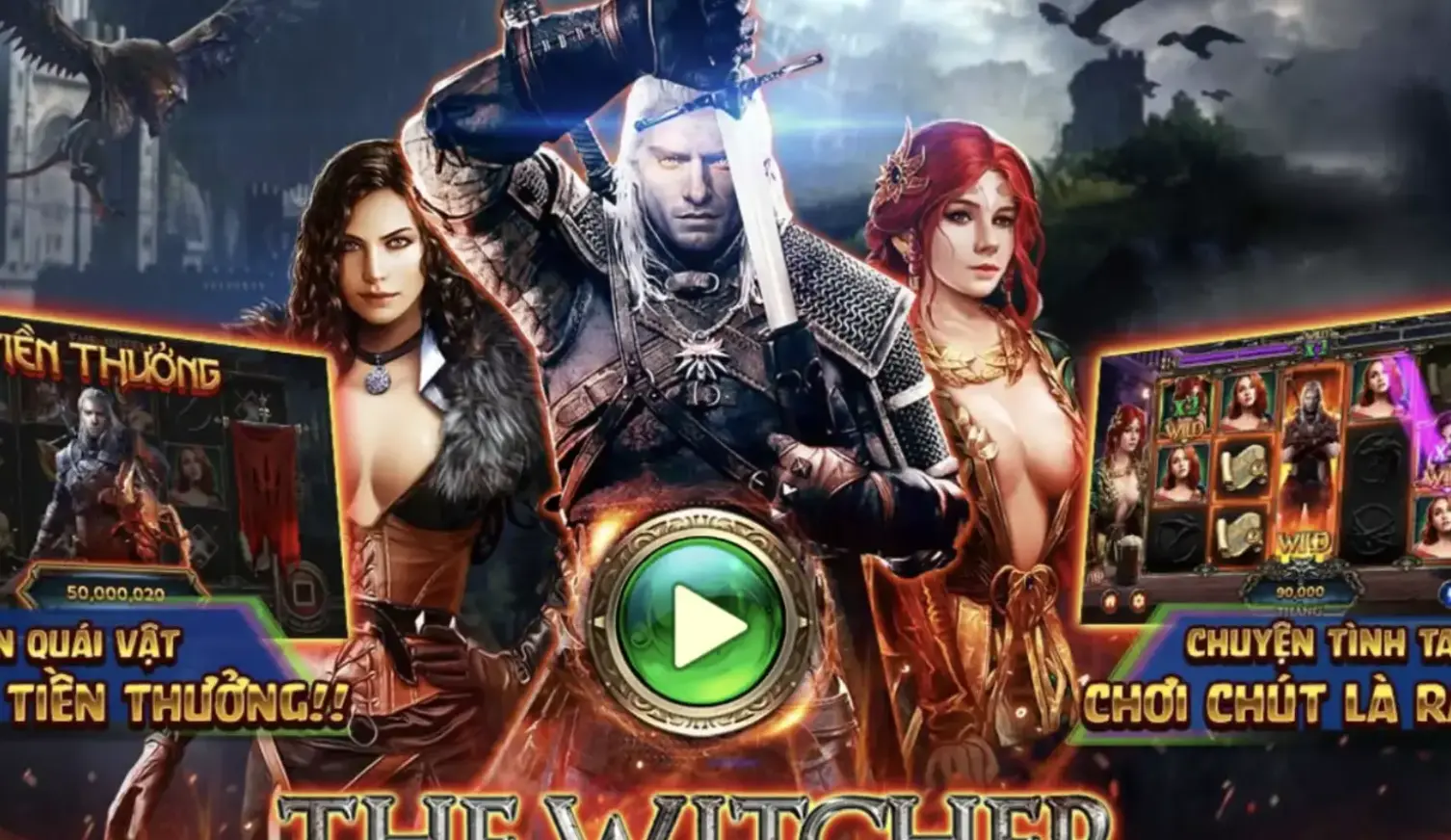 Trải nghiệm nhiều tính năng bonus thú vị tại The Witcher Go88