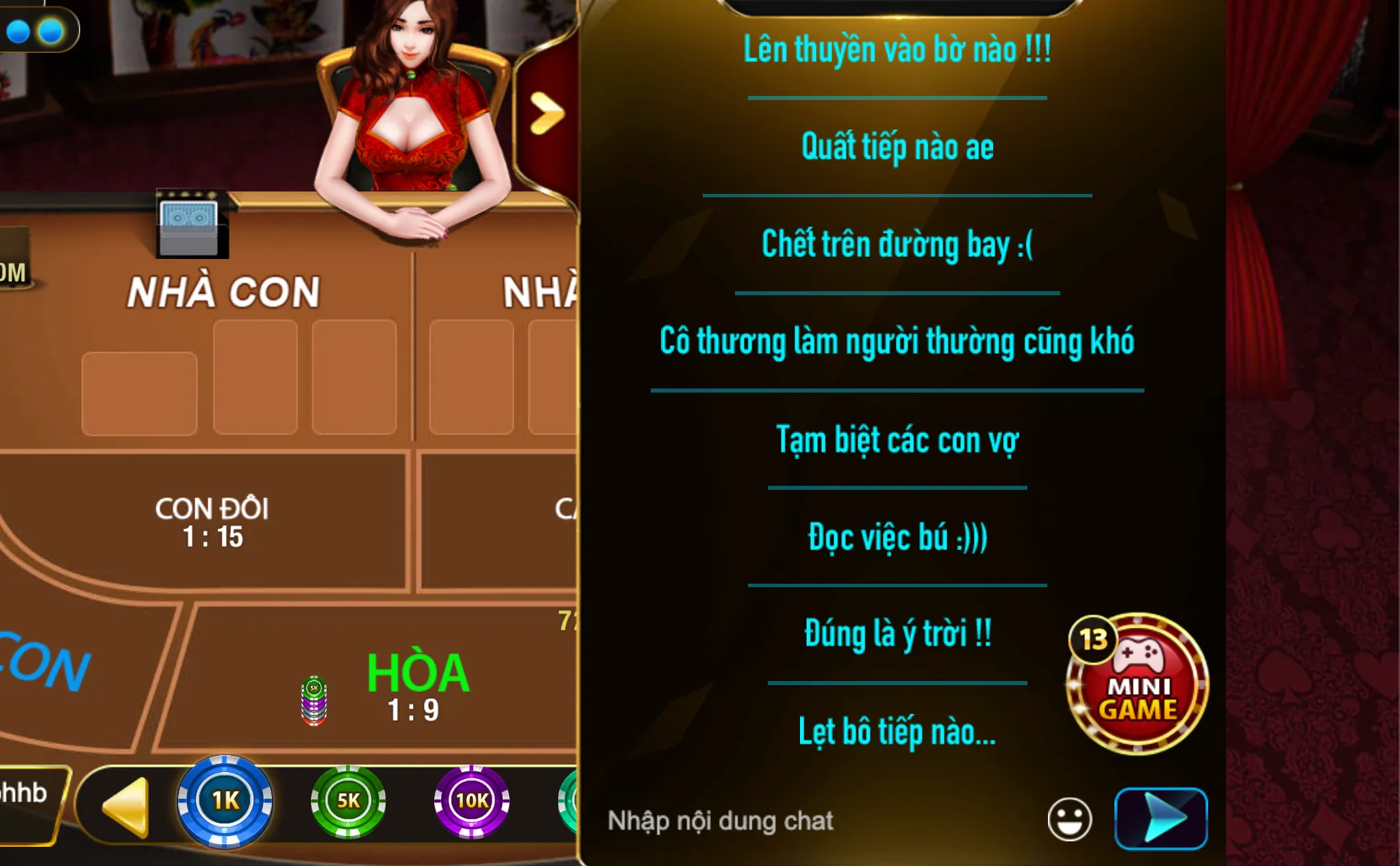 Thực hiện rút tiền đầy tiện lợi sau khi tham gia game bài